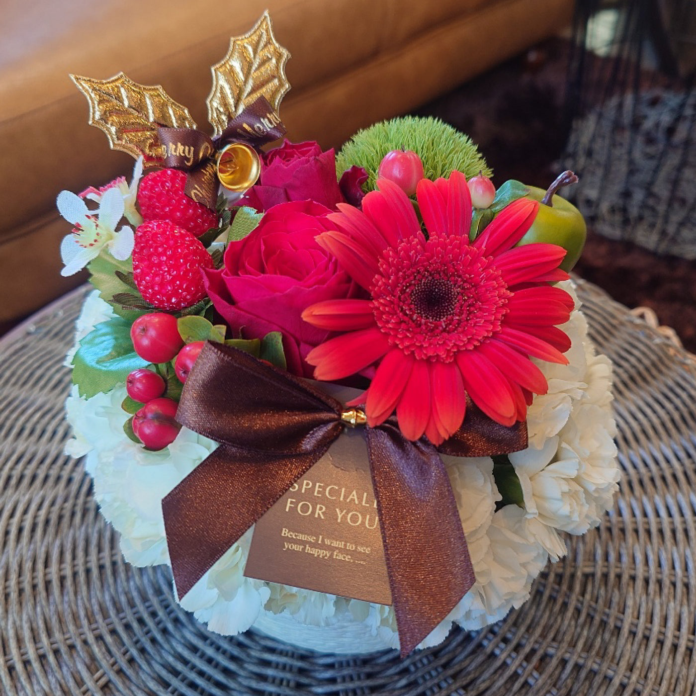 Christmas Cake Flower (M)