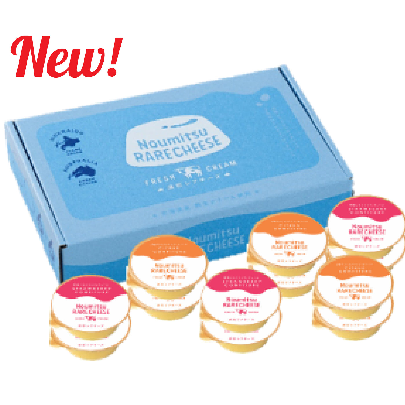 Rich Hokkaido Fresh Cream Rare Cheesecake