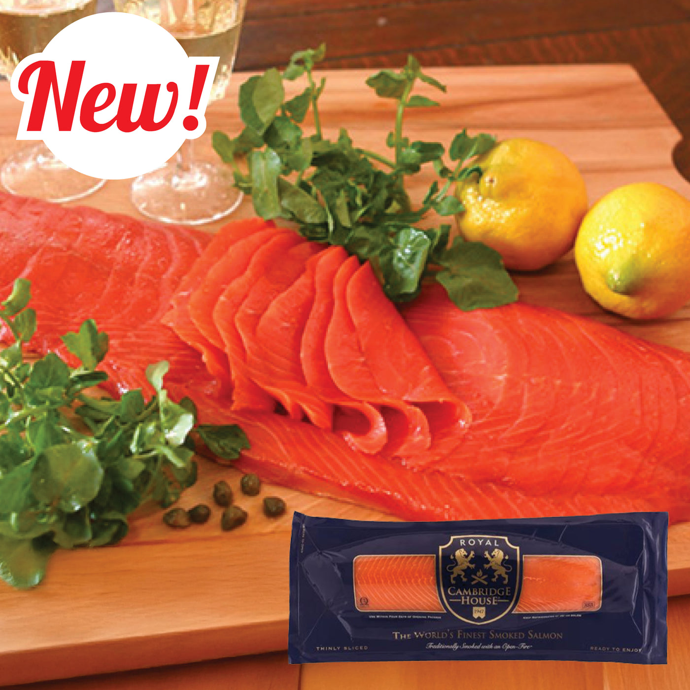 Smoked Salmon Fillet (Sliced)