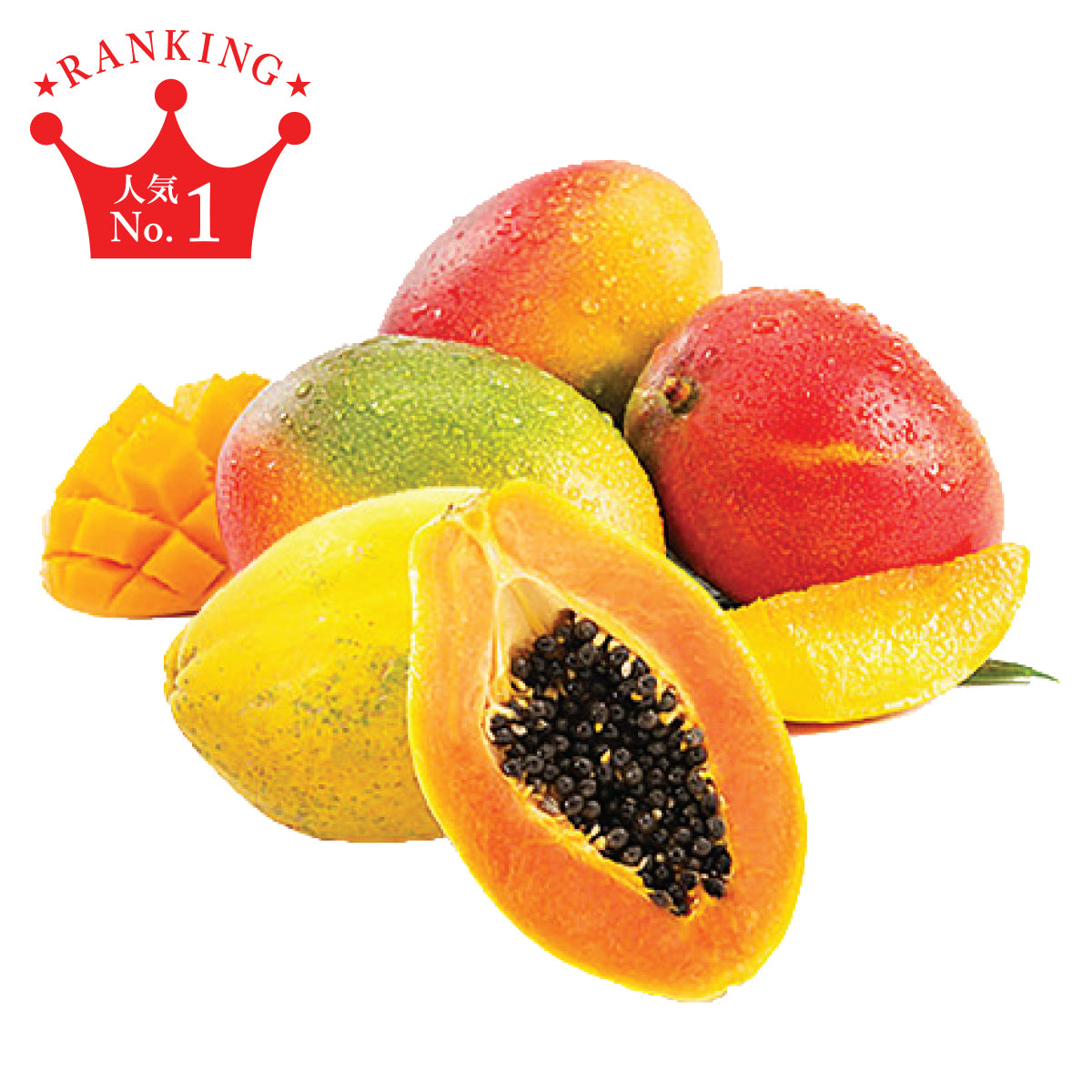 Mango & Papaya Set